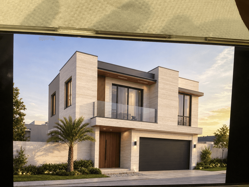 Facade design in Minimalist Facade style — Facade by GenRoom AI