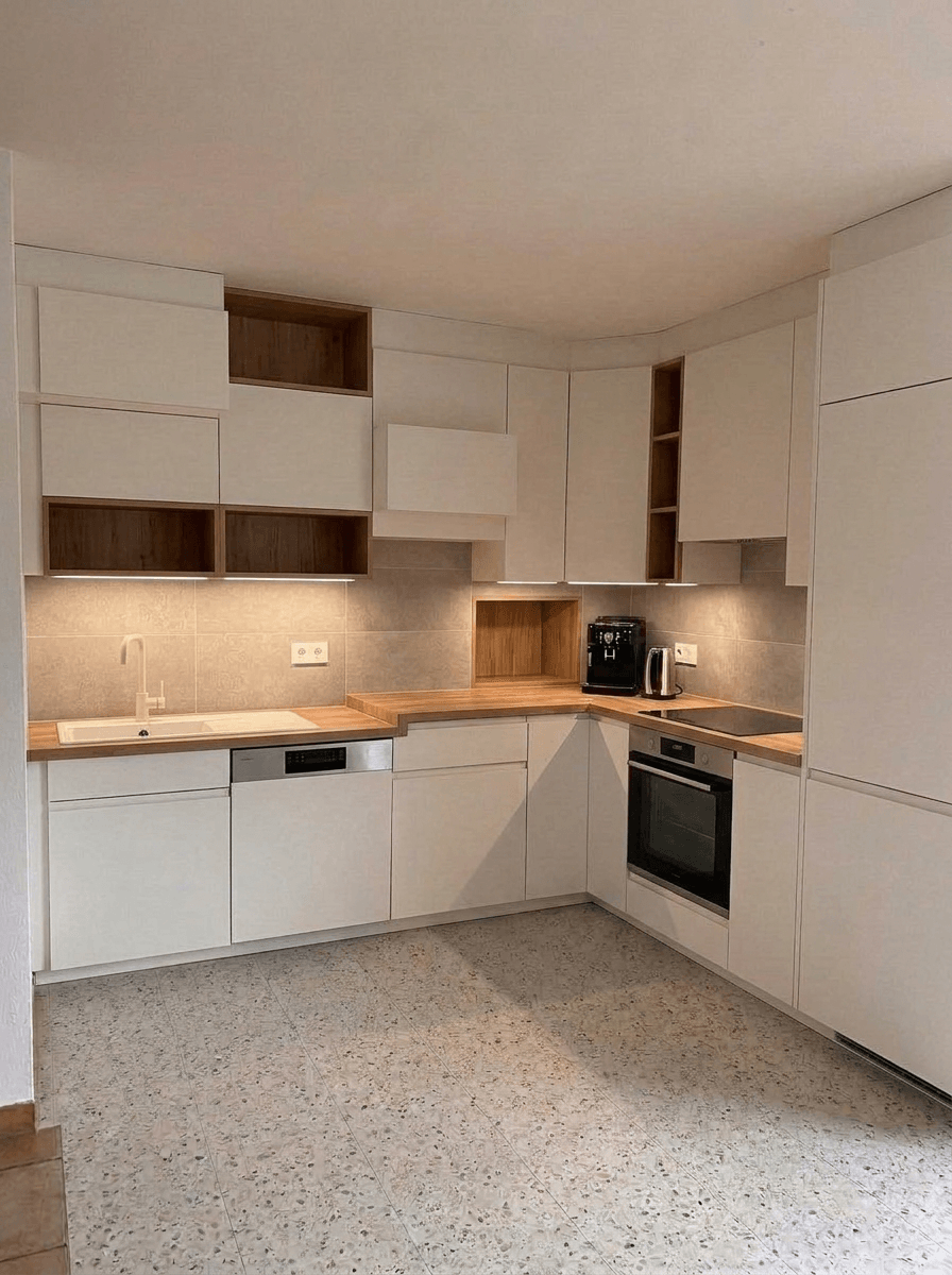 Interior design in Scandinavian style — Kitchen by GenRoom AI
