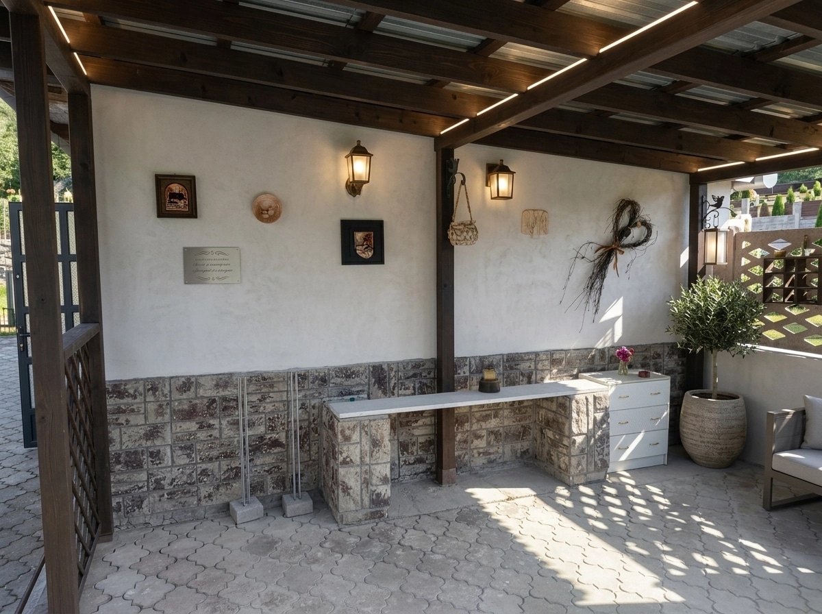 Interior design in Contemporary style — terrace by GenRoom AI