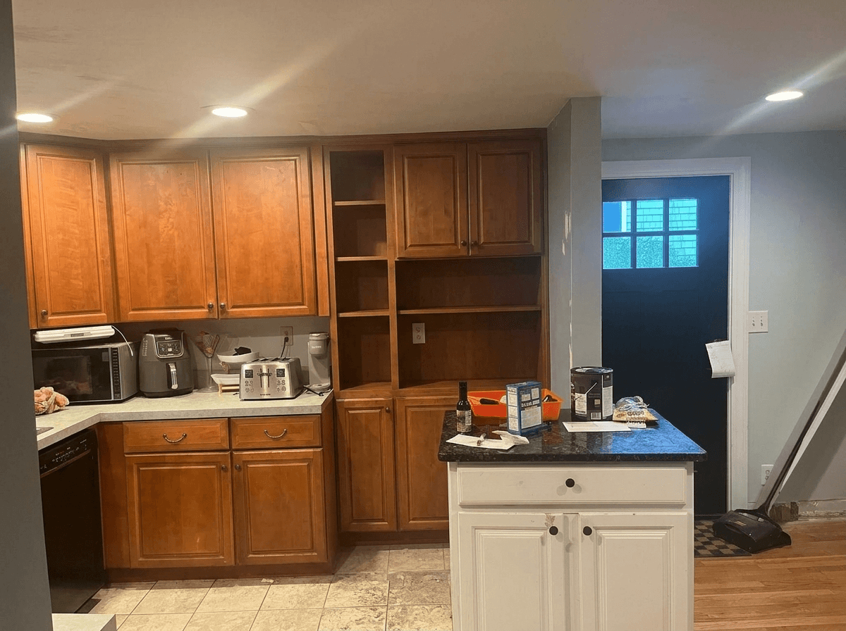 Kitchen interior in no_style style — photo by GenRoom AI