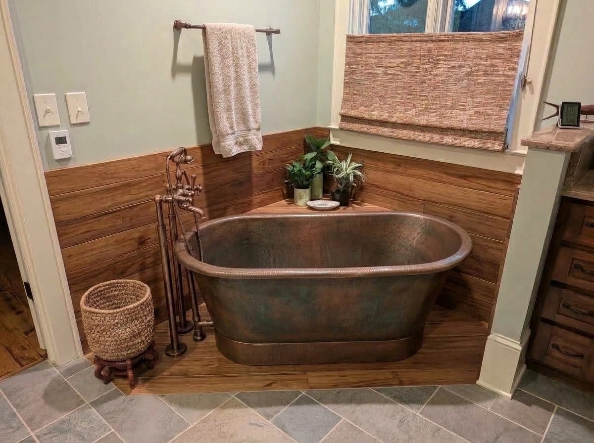 Bathroom interior in no_style style — photo by GenRoom AI