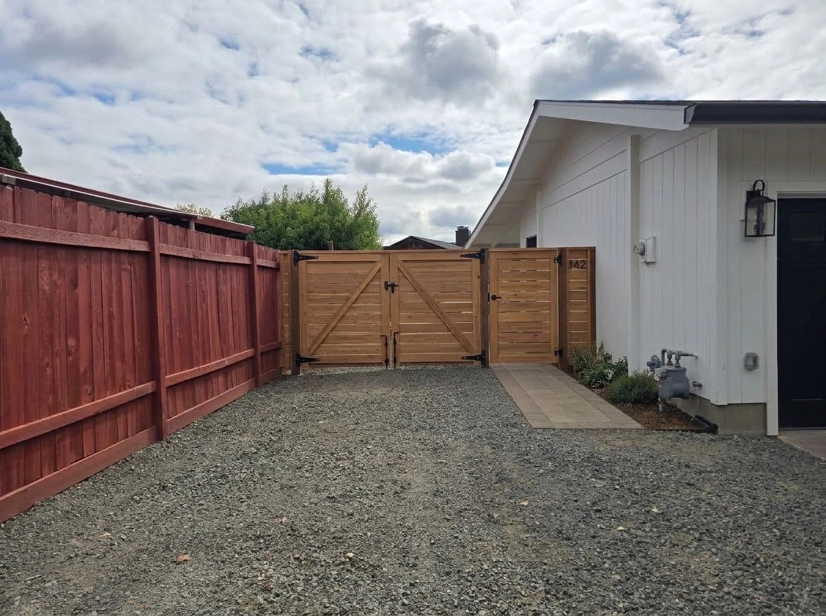 Yard design in no_style style — photo by GenRoom AI