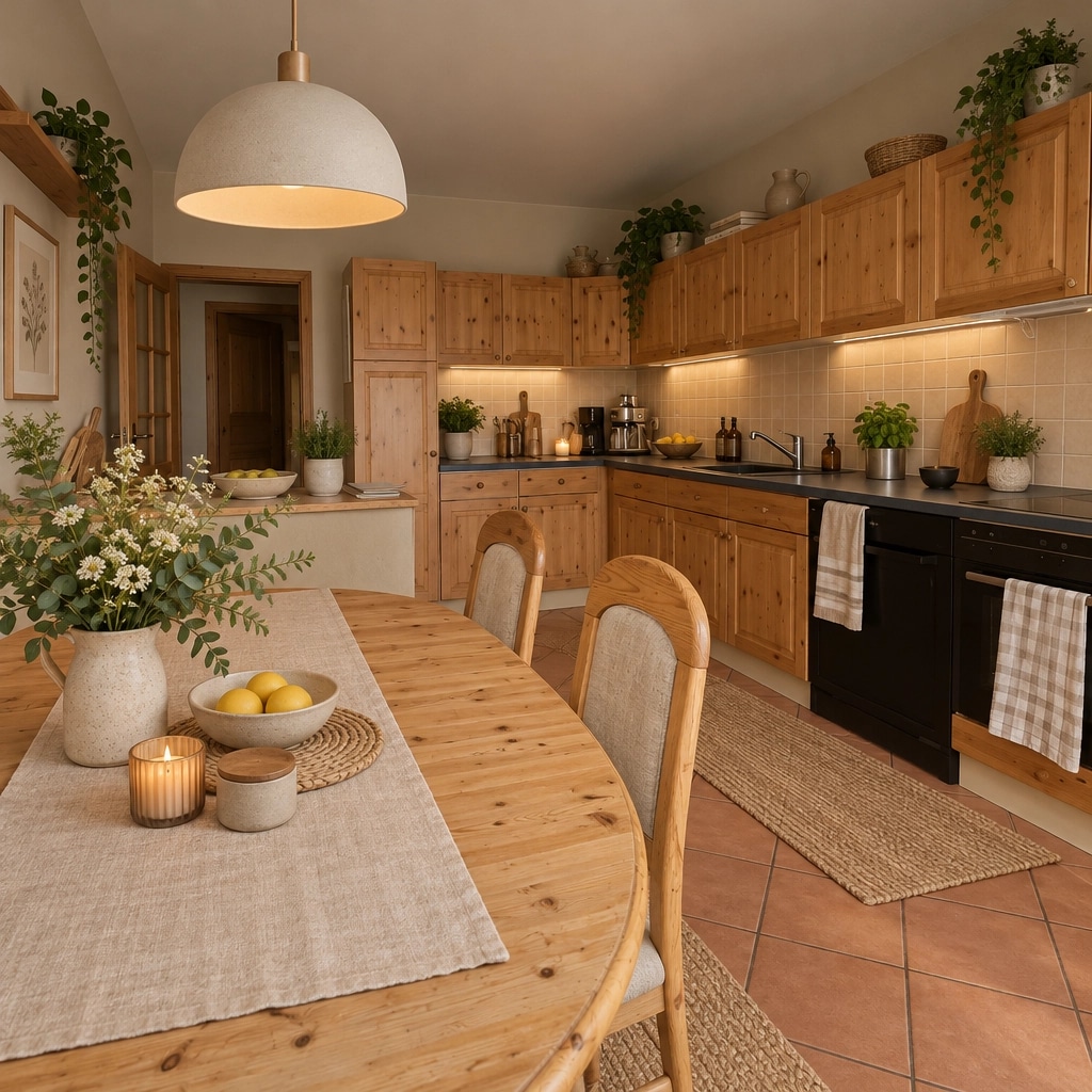 Interior design in Scandinavian style — Kitchen by GenRoom AI