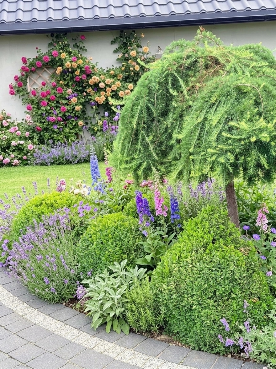 Yard design in no_style style — photo by GenRoom AI