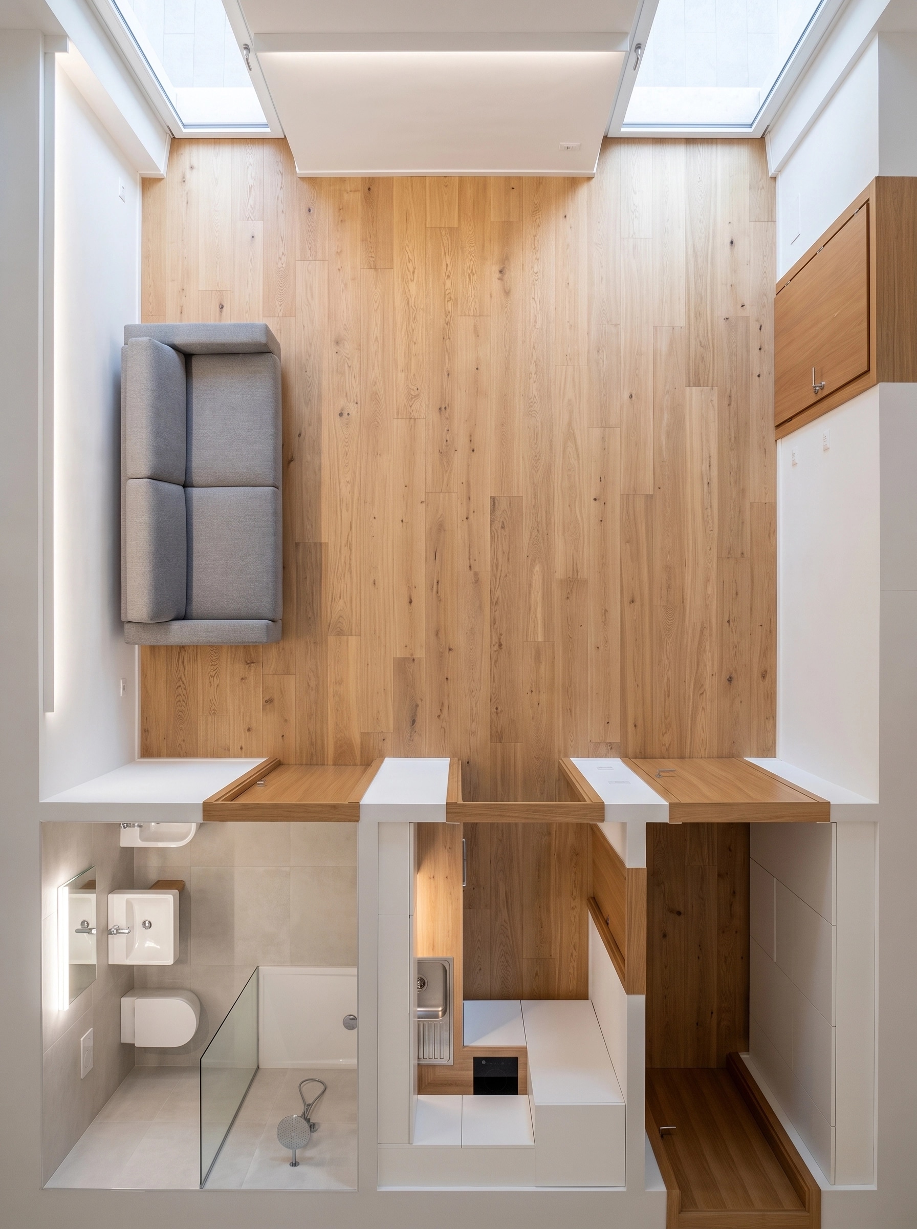 Minimalism Living Room design — interior photo by GenRoom AI
