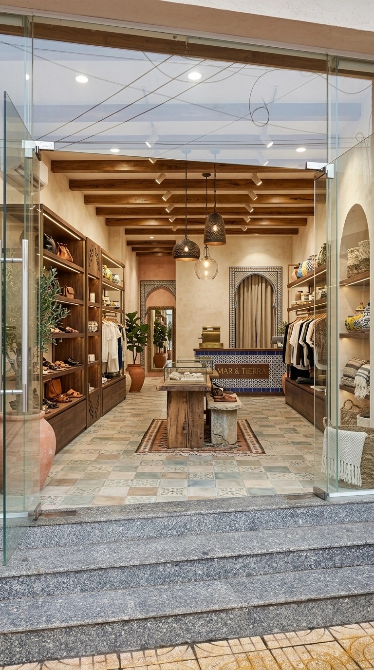 Interior design in Mediterranean style — shop by GenRoom AI