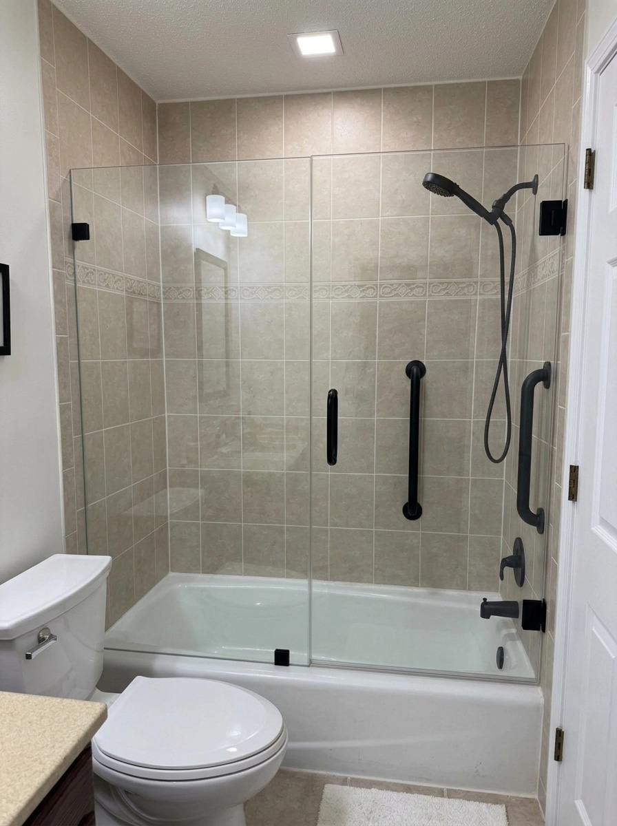 Bathroom interior in no_style style — photo by GenRoom AI
