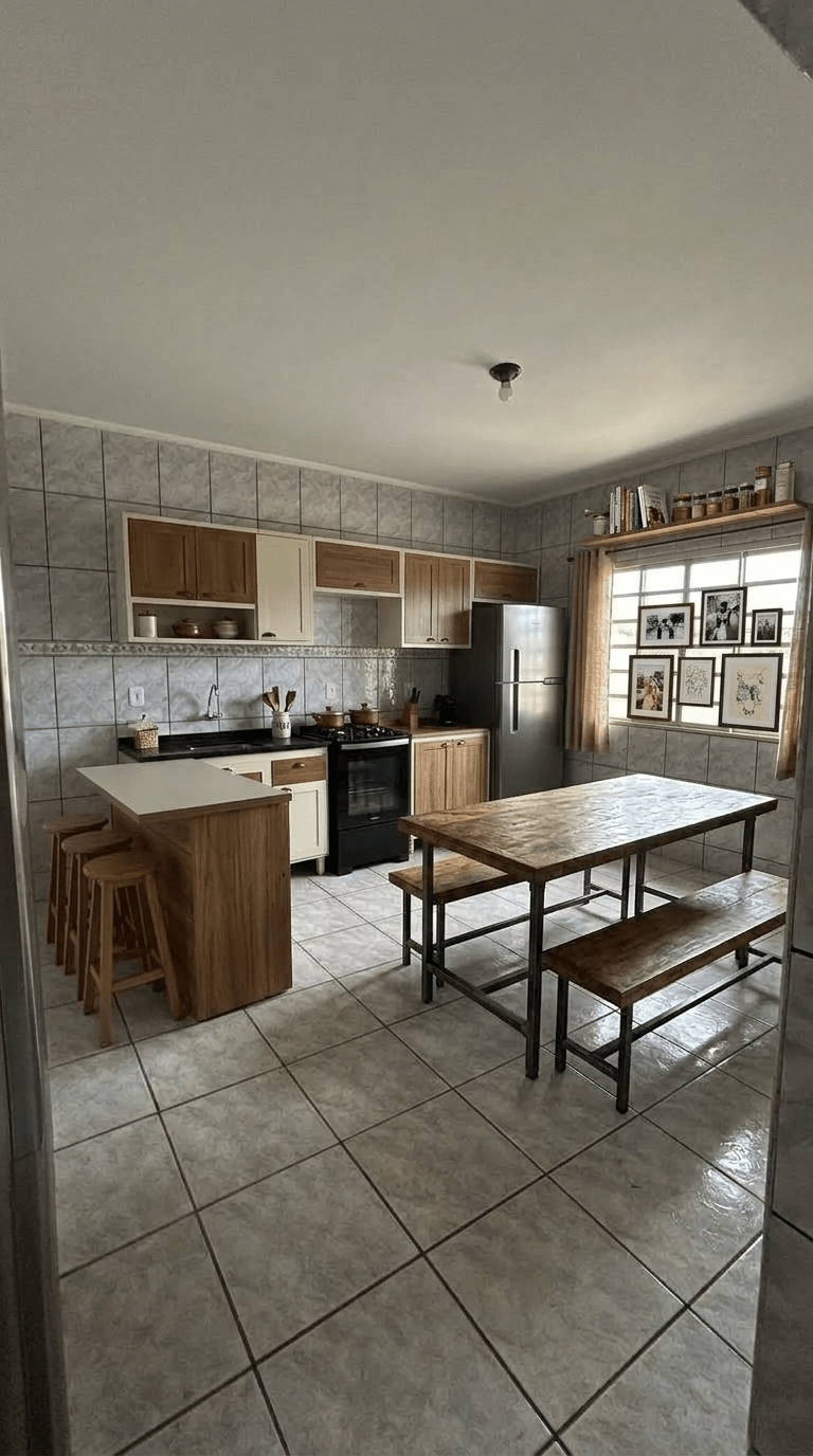 Kitchen interior in no_style style — photo by GenRoom AI
