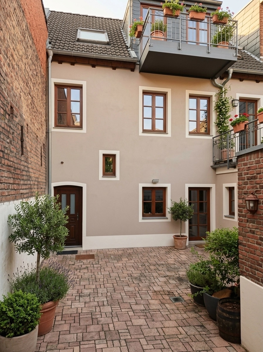 Mediterranean Facade Facade design — facade photo by GenRoom AI