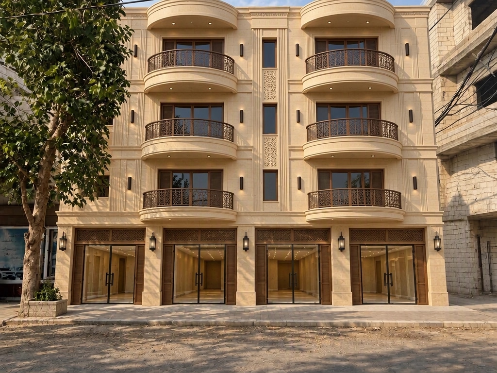 Facade design in Arabian Facade style — Facade by GenRoom AI