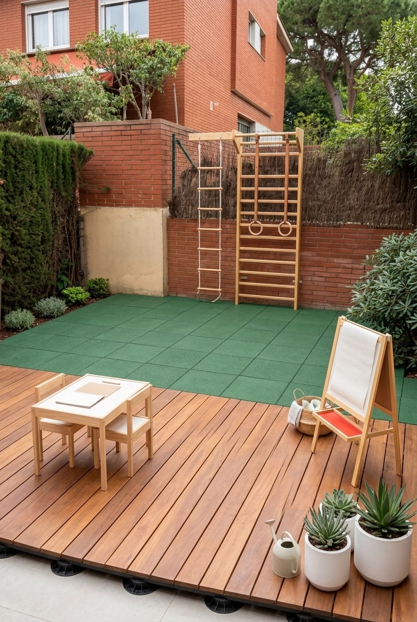 Landscape design in Minimalist Yard style — Yard by GenRoom AI