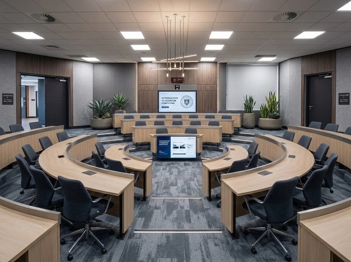 Interior design in Contemporary style — meeting_room by GenRoom AI