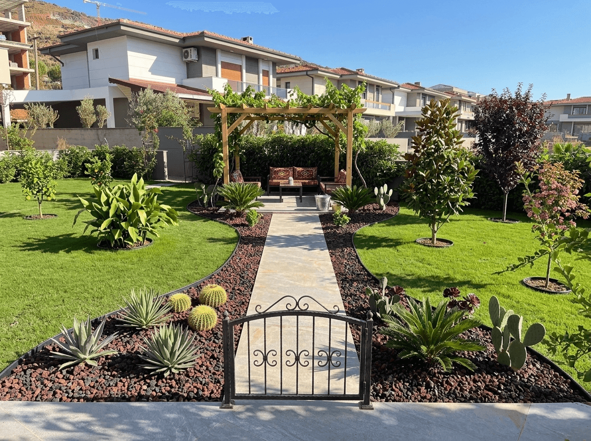Yard design in no_style style — photo by GenRoom AI