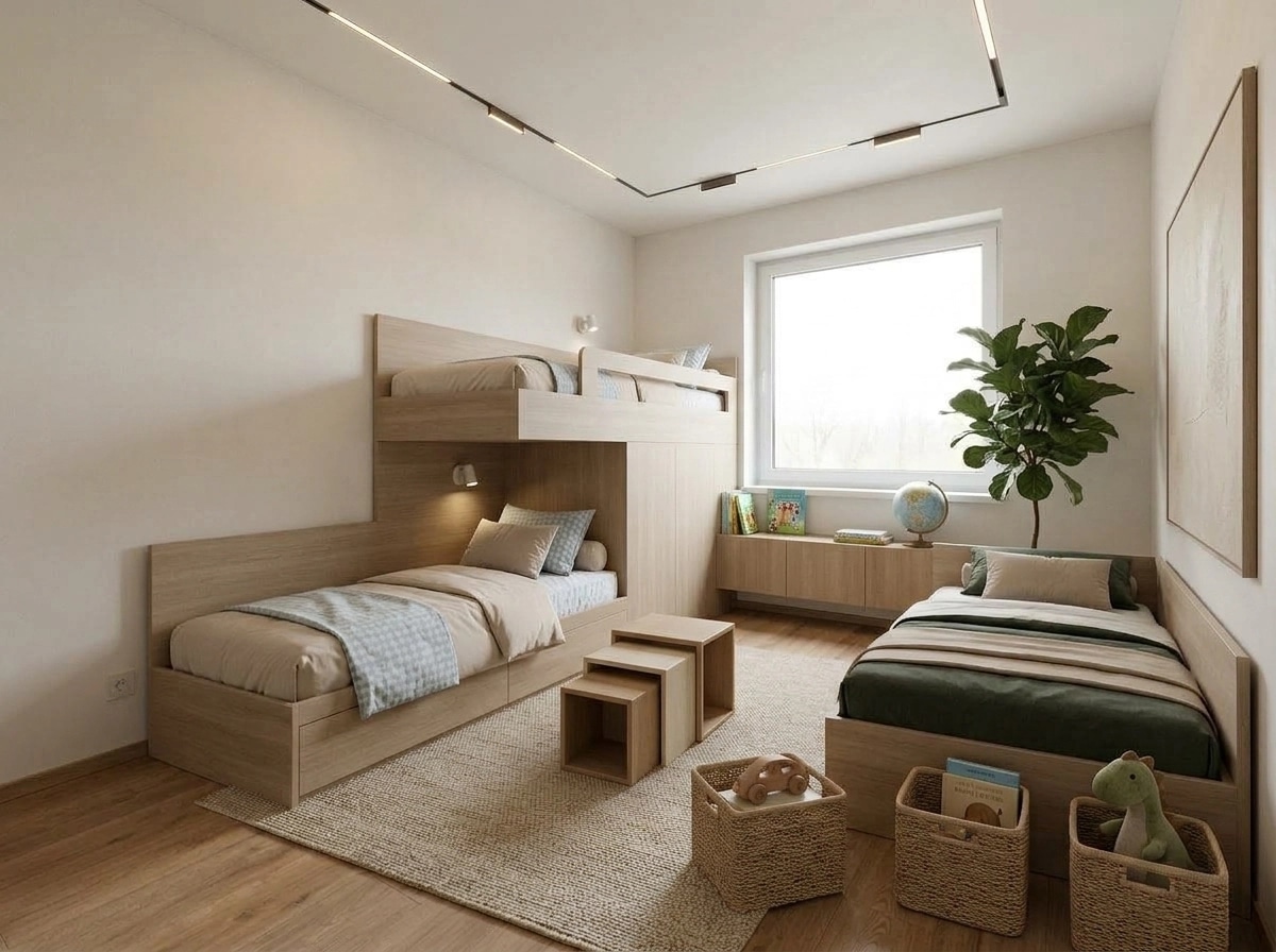 Minimalism Living Room design — interior photo by GenRoom AI