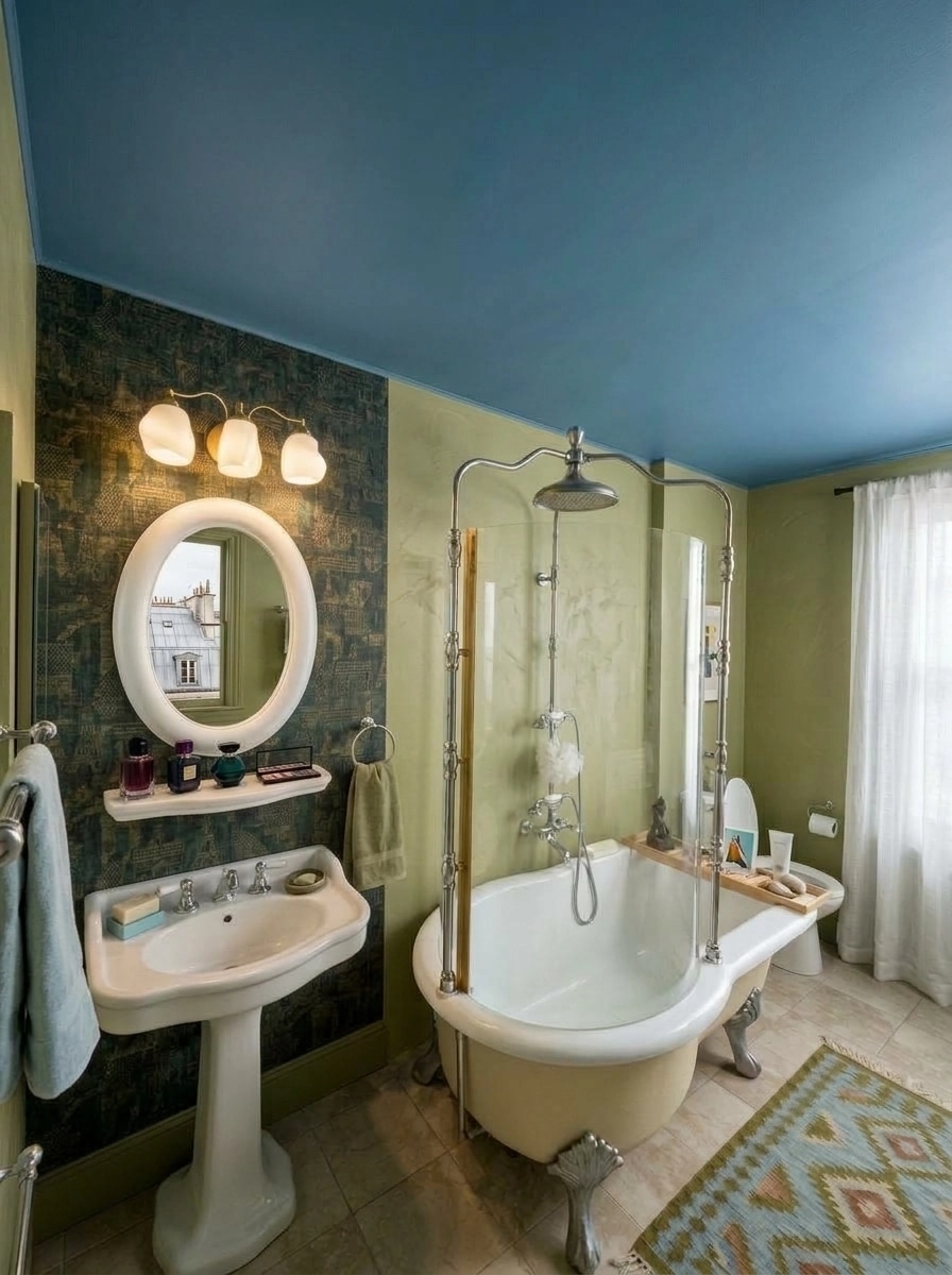 Bathroom interior in no_style style — photo by GenRoom AI