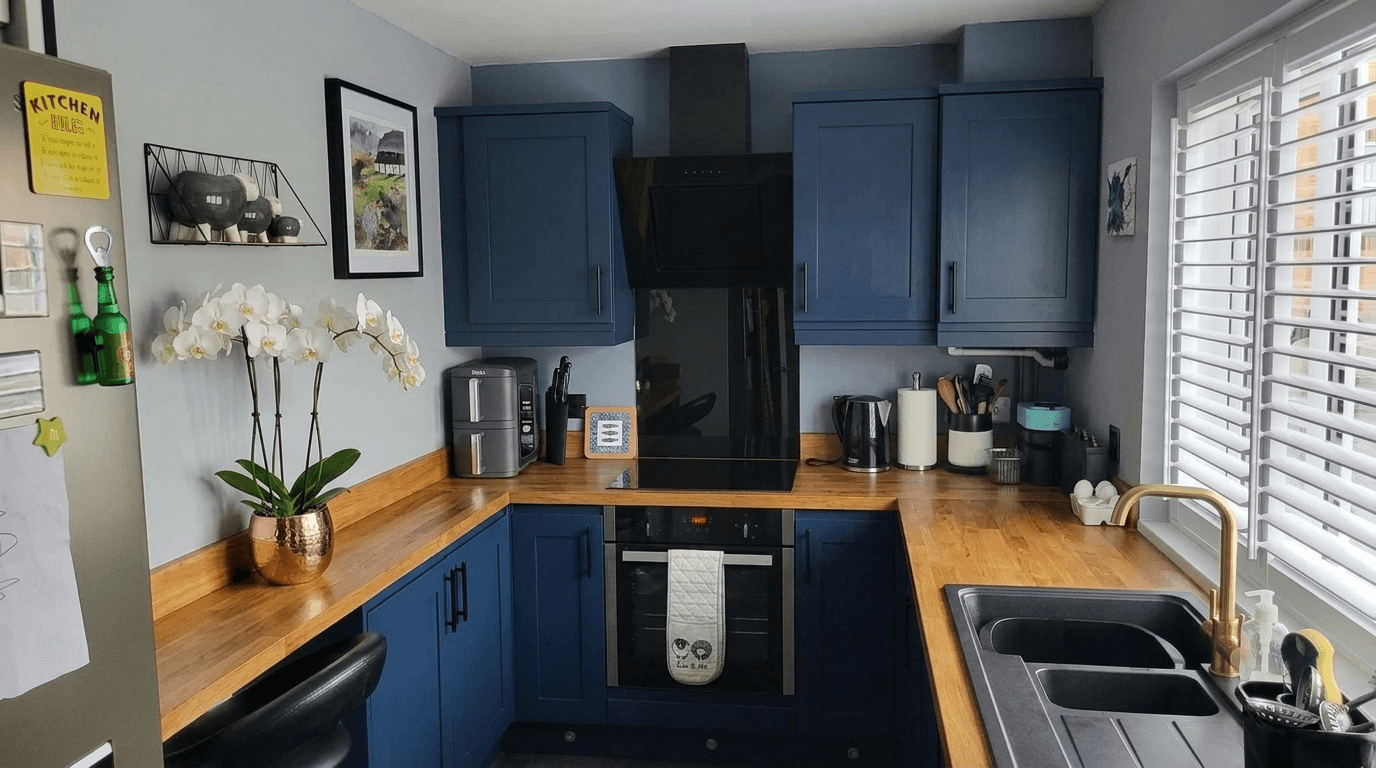 Kitchen interior in no_style style — photo by GenRoom AI