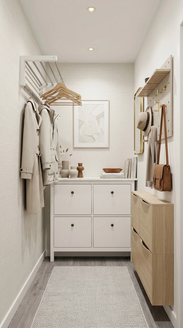 Interior design in Scandinavian style — Hallway by GenRoom AI