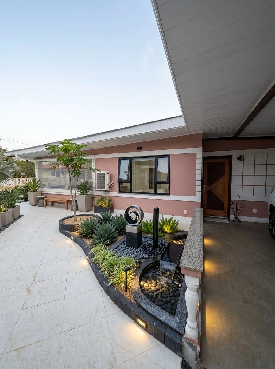 Contemporary Yard Yard design — yard photo by GenRoom AI