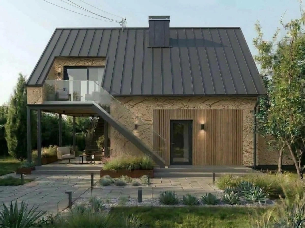 Contemporary Facade Facade design — facade photo by GenRoom AI