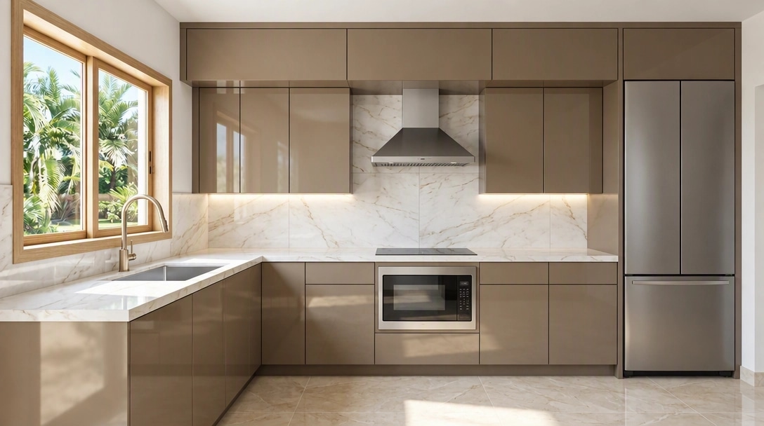 Kitchen interior in no_style style — photo by GenRoom AI
