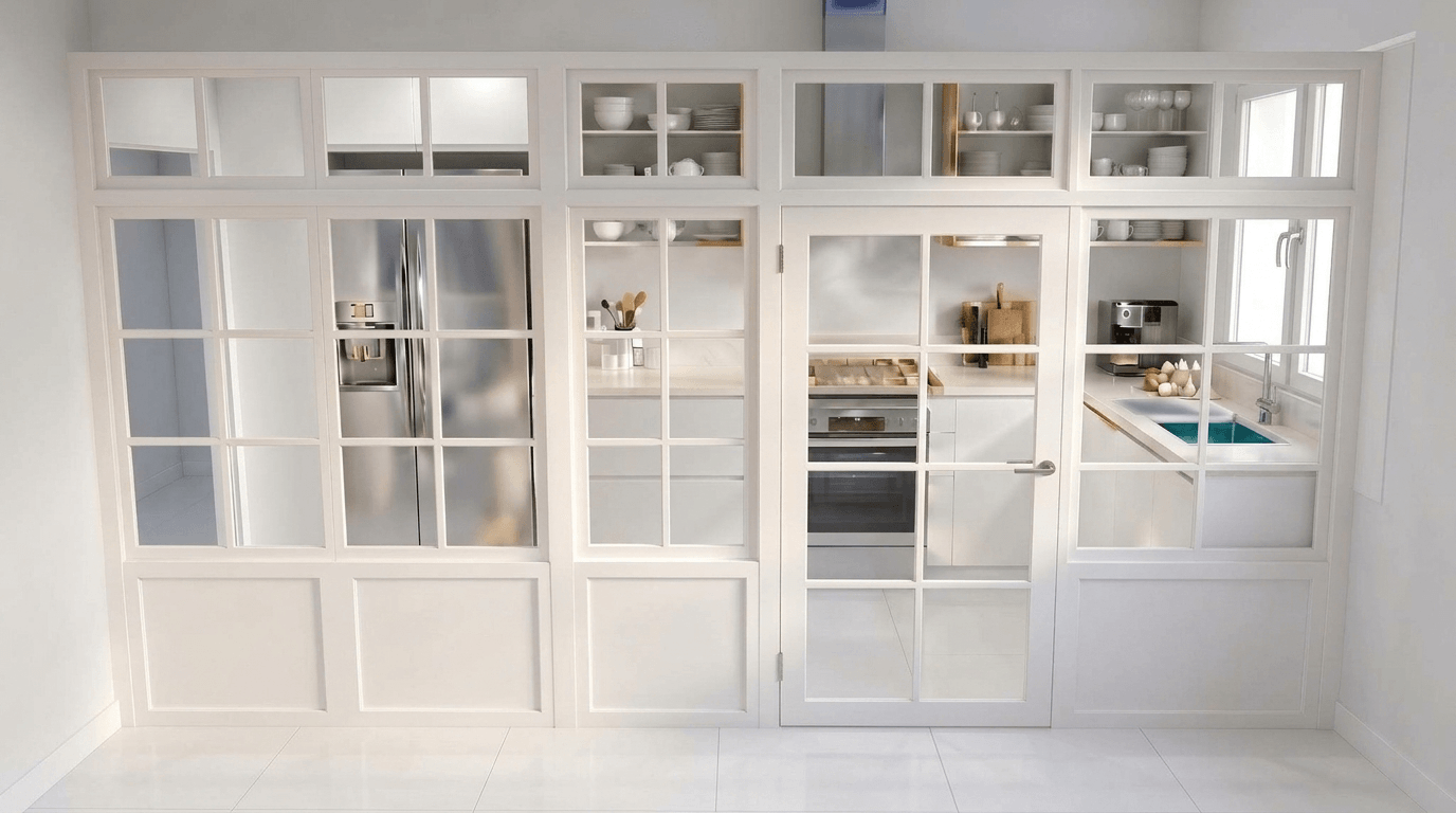 Kitchen interior in no_style style — photo by GenRoom AI