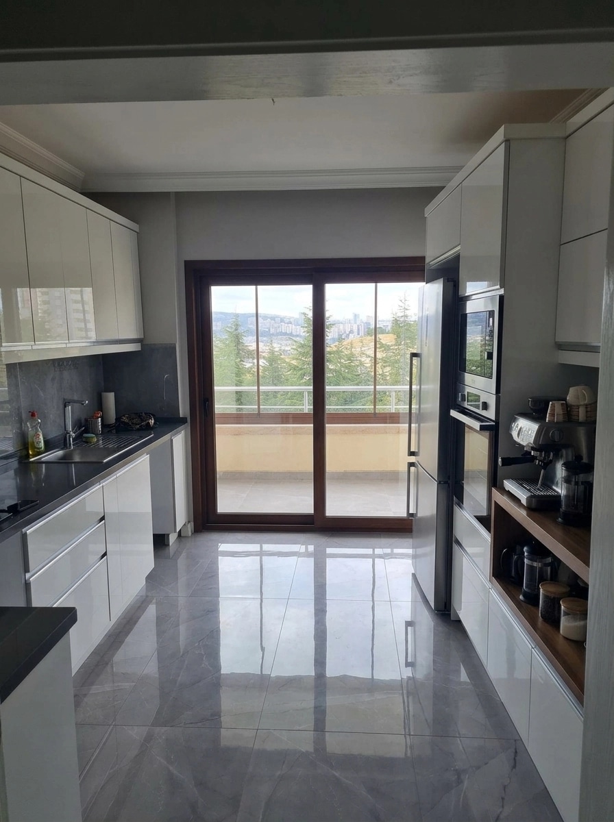 Kitchen interior in no_style style — photo by GenRoom AI
