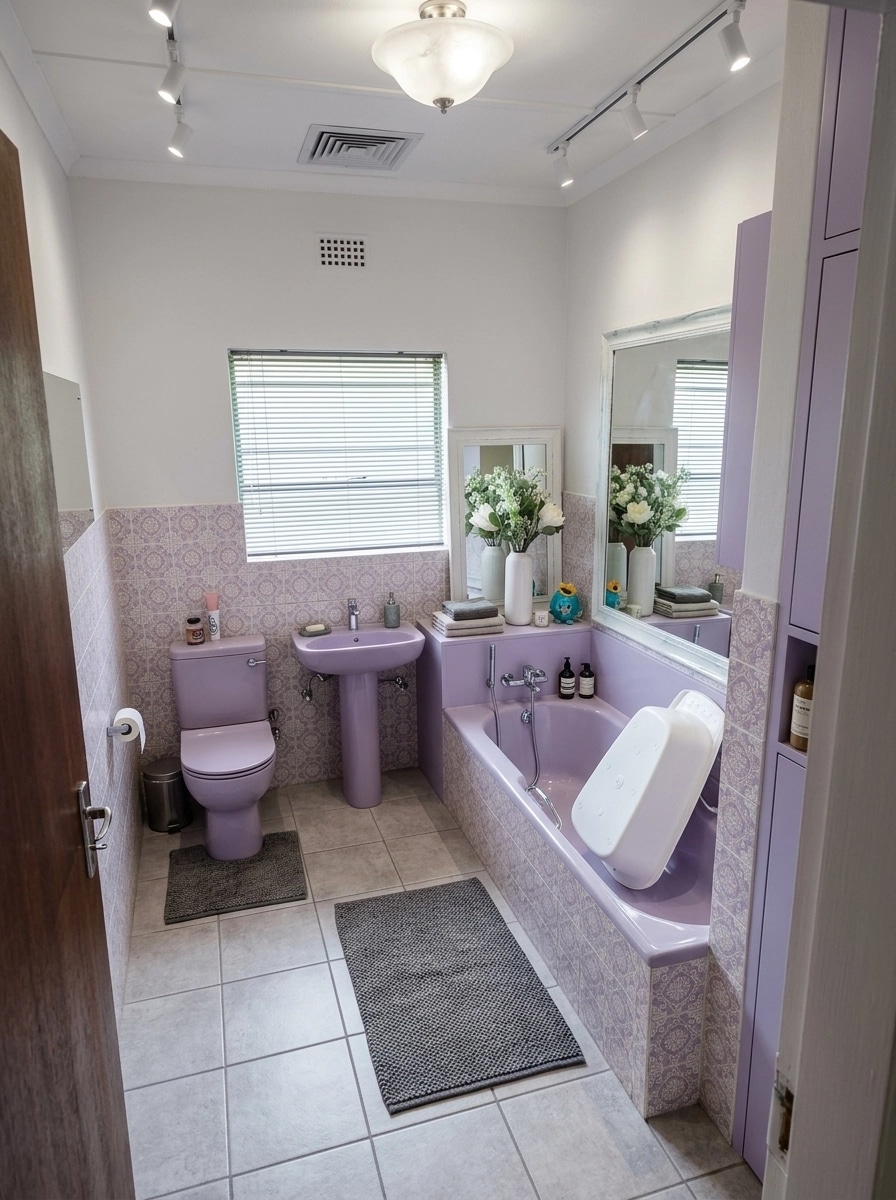Bathroom interior in Contemporary style — photo by GenRoom AI