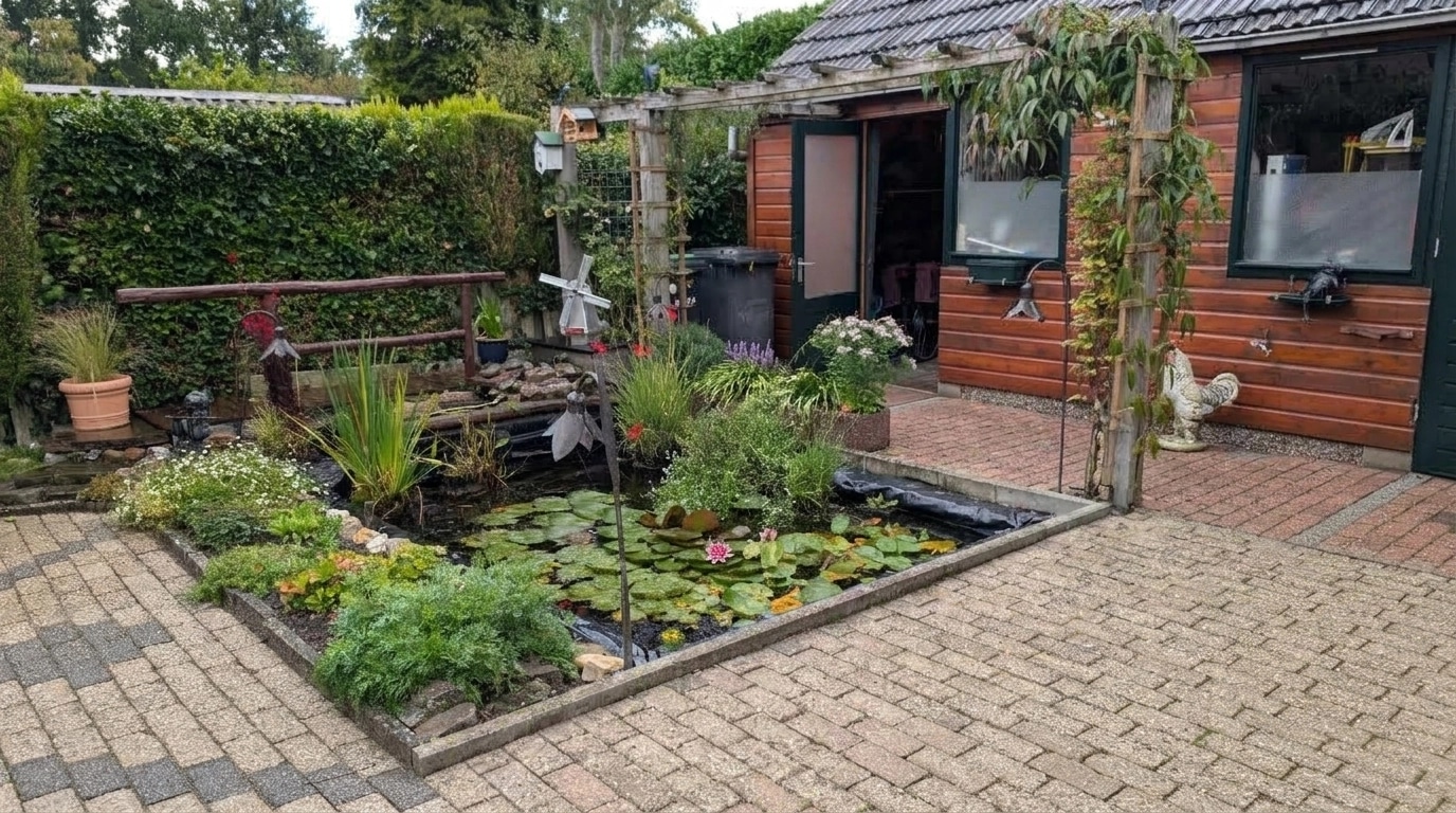 Yard design in no_style style — photo by GenRoom AI