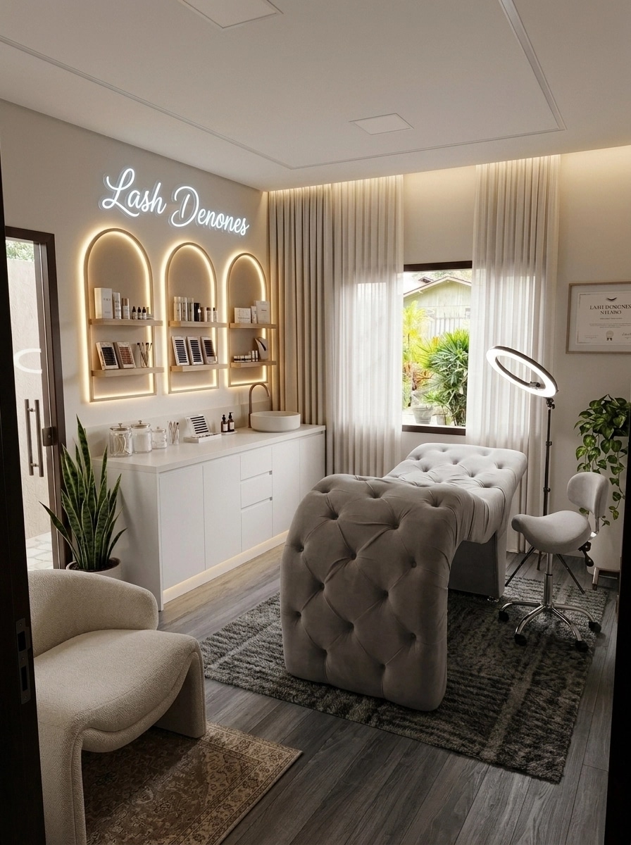Interior design in Contemporary style — beauty_salon by GenRoom AI