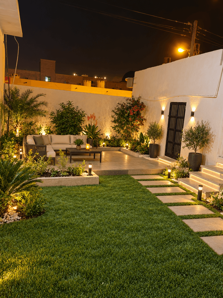 Yard design in no_style style — photo by GenRoom AI