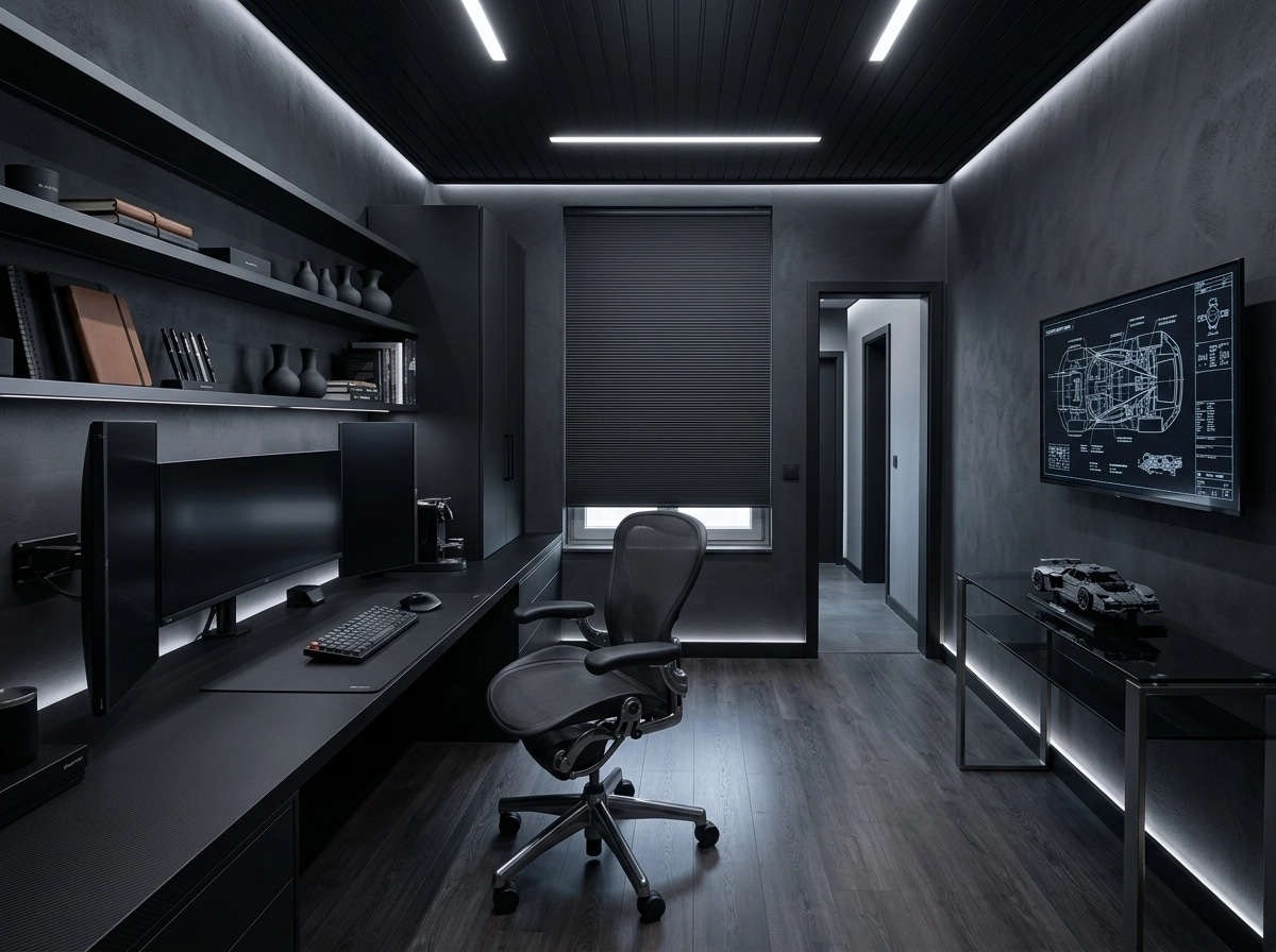 Blacktec Office design — interior photo by GenRoom AI