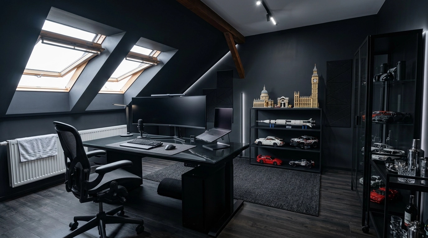 Blacktec Office design — interior photo by GenRoom AI