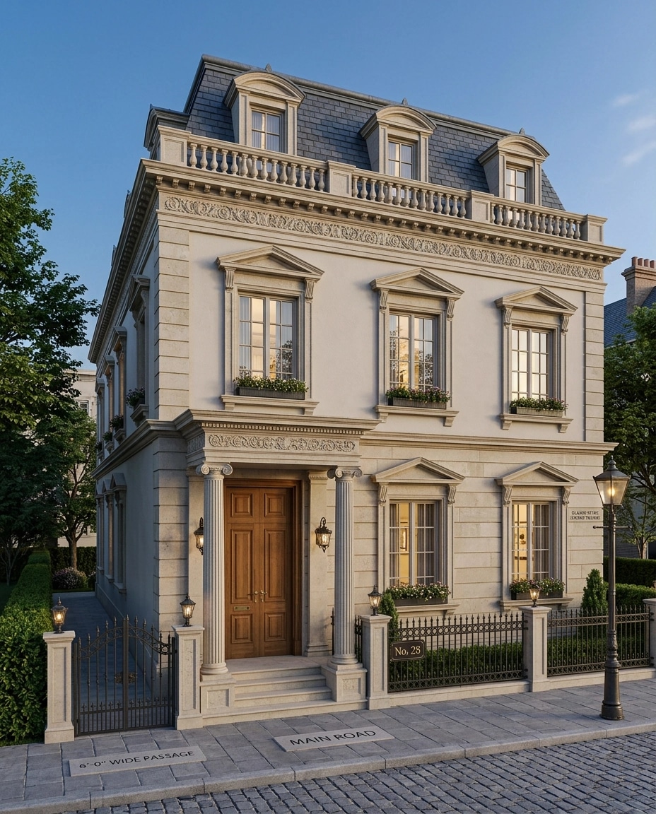 Facade design in Classic Facade style — Facade by GenRoom AI