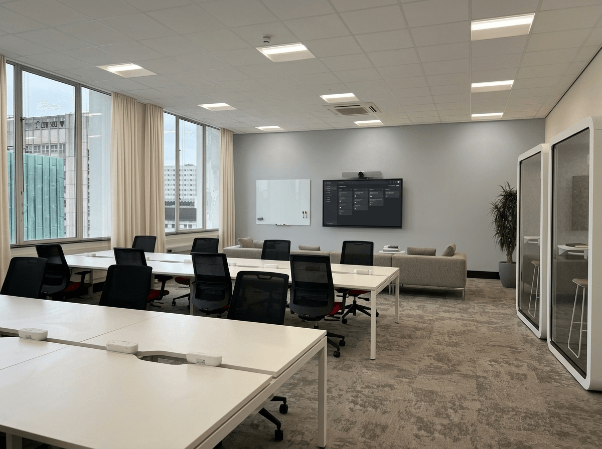 Interior design in Minimalism style — office_space by GenRoom AI