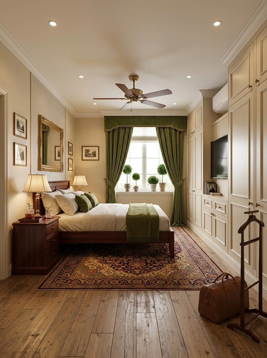 Classic Bedroom design — interior photo by GenRoom AI
