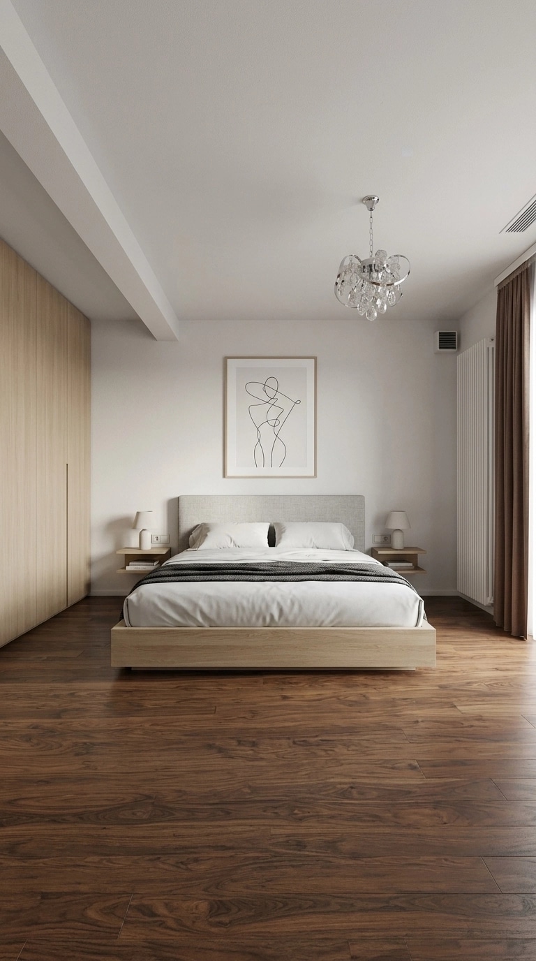 Minimalism Bedroom design — interior photo by GenRoom AI