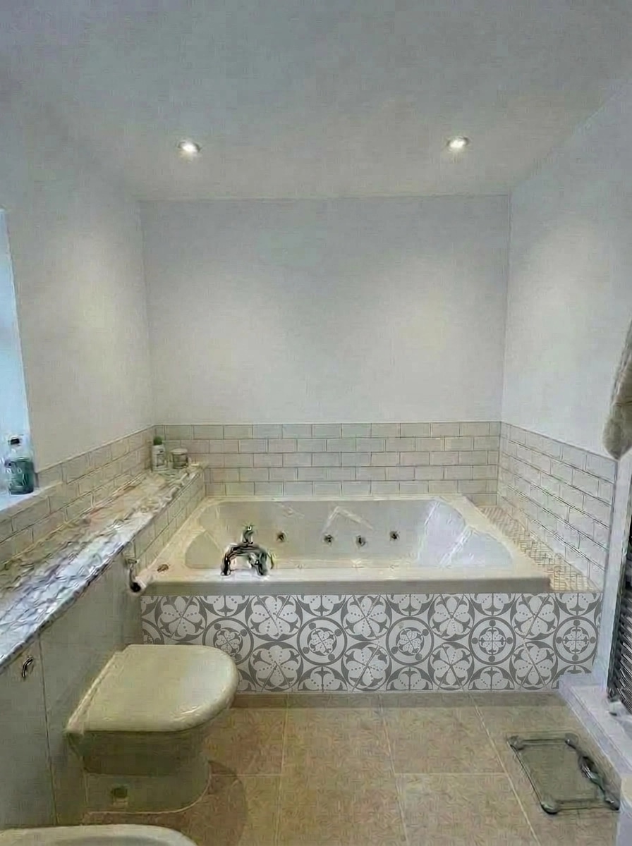 Bathroom interior in no_style style — photo by GenRoom AI