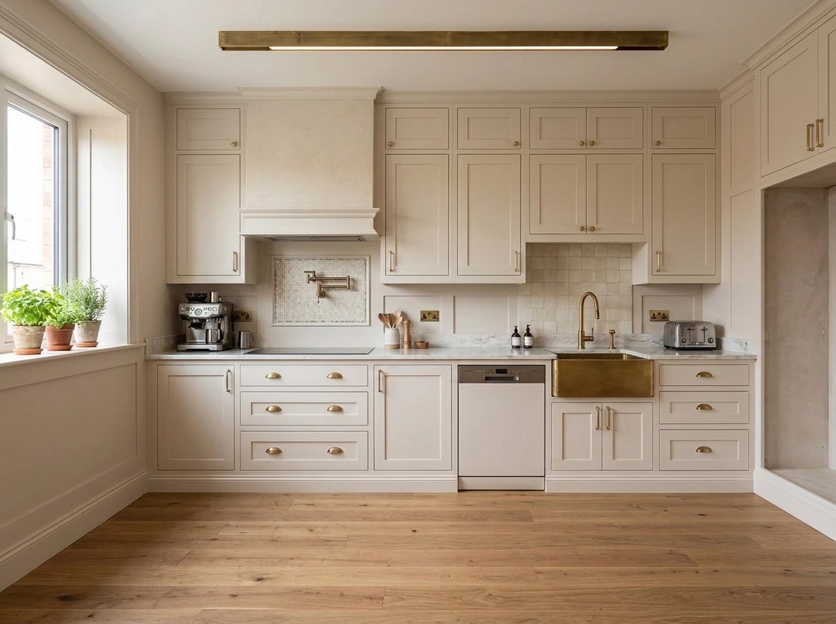 Interior design in Transitional style — Kitchen by GenRoom AI