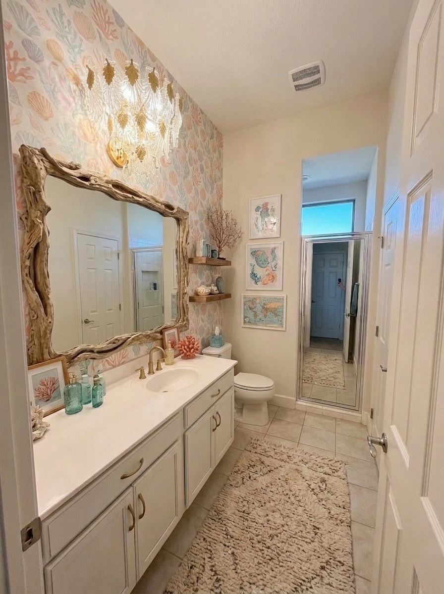 Bathroom interior in no_style style — photo by GenRoom AI