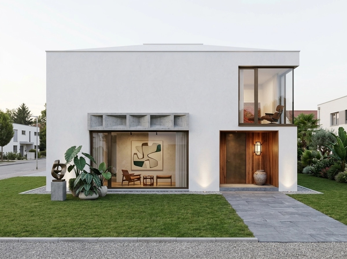 Facade design in Eclectic Facade style — Facade by GenRoom AI