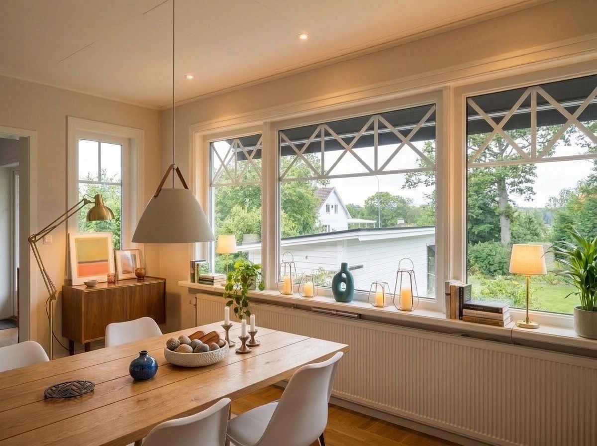 Design d'intérieur en style Mid-Century Modern — dining_room par GenRoom AI