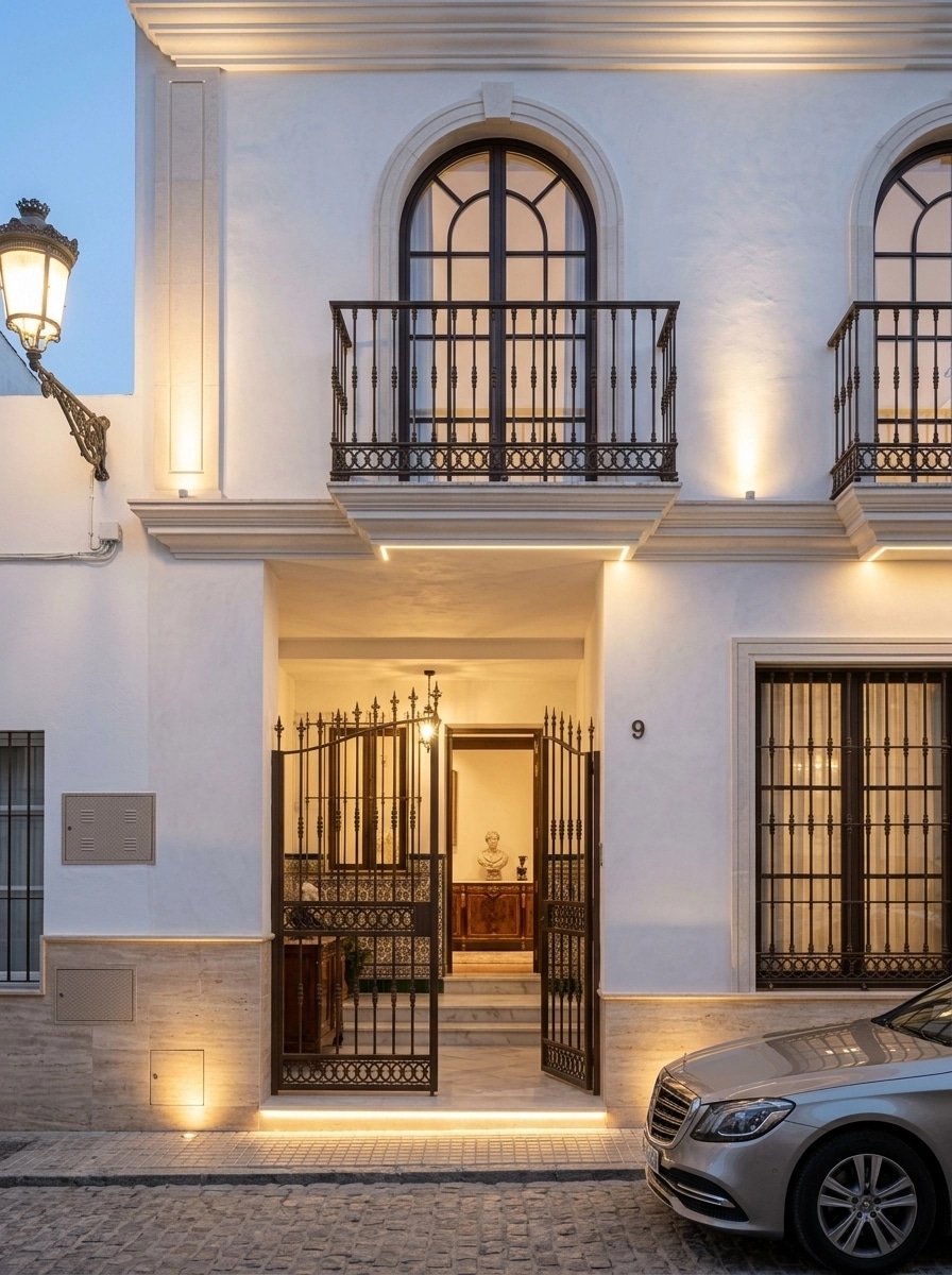 Classic Facade Facade design — facade photo by GenRoom AI