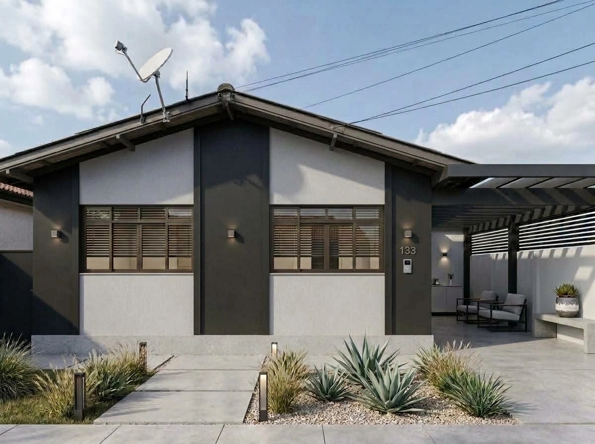 Contemporary Facade Facade design — facade photo by GenRoom AI