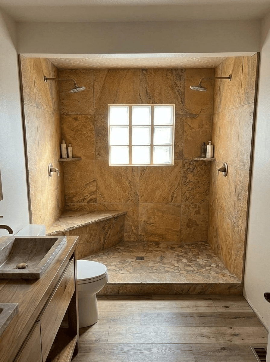 Bathroom interior in no_style style — photo by GenRoom AI