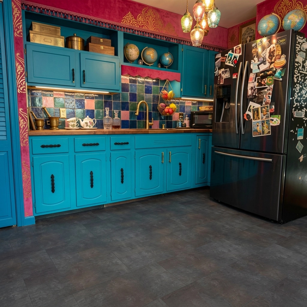 Interior design in Eclectic style — Kitchen by GenRoom AI