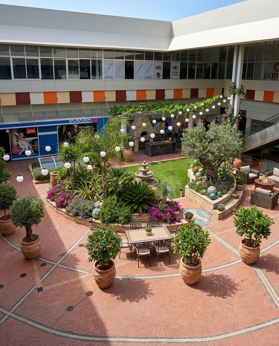Landscape design in Mediterranean Yard style — Yard by GenRoom AI