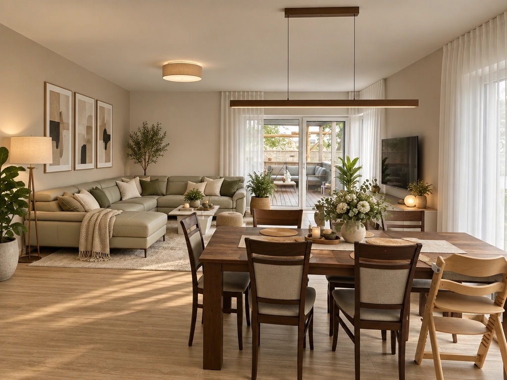 Interior design in Contemporary style — Living Room by GenRoom AI