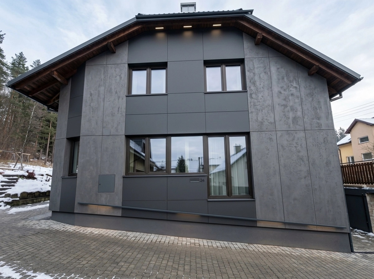 Design de façade en style Minimalist Facade — Façade par GenRoom AI