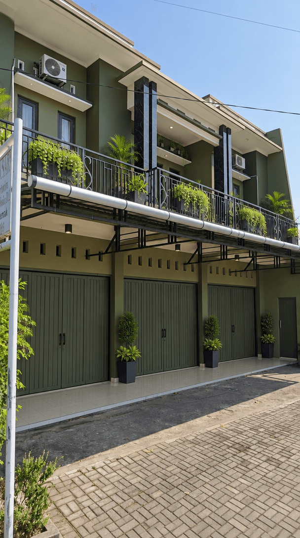 Facade design in no_style style — photo by GenRoom AI