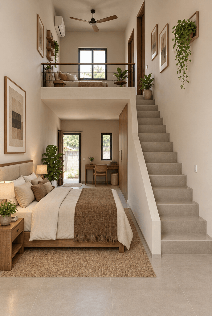 Interior design in Contemporary style — Bedroom by GenRoom AI